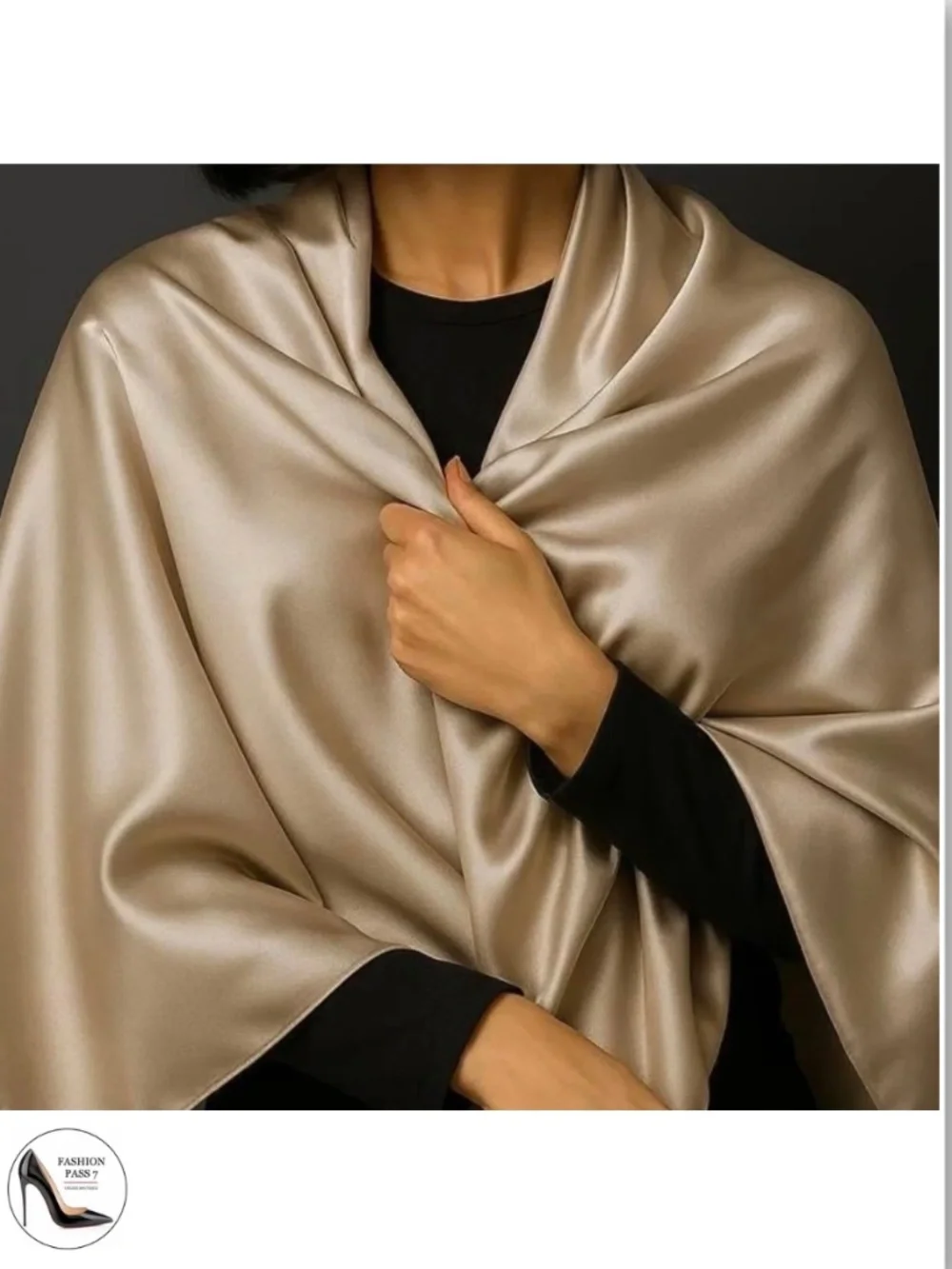 Luxury silk scarf 100% silk